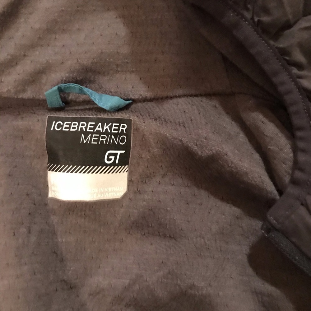 Icebreaker merino wool jacket.